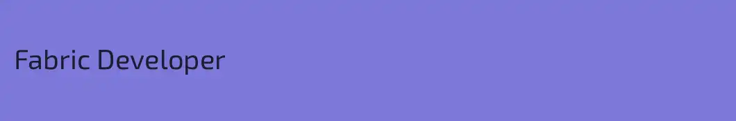 Fabric Developer
